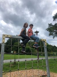 Ankommen auf dem Spielplatz