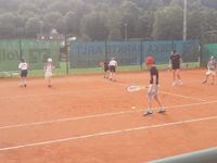 Tennis mit dem HTV und Katja Jakob